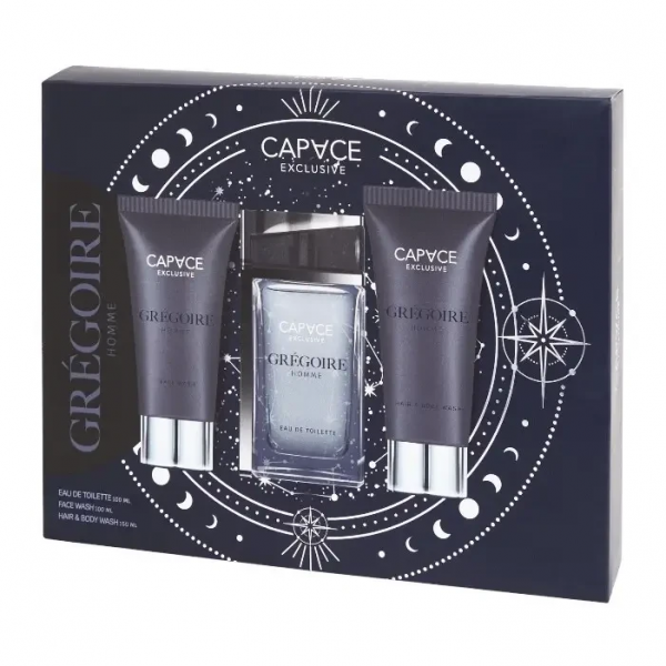 Set cadou pentru bărbați Max Brands Marketing B.V Capace Exclusive Homme Gregoire Set cadou pentru bărbați Max Brands Marketing B.V Capace Exclusive Homme Gregoire