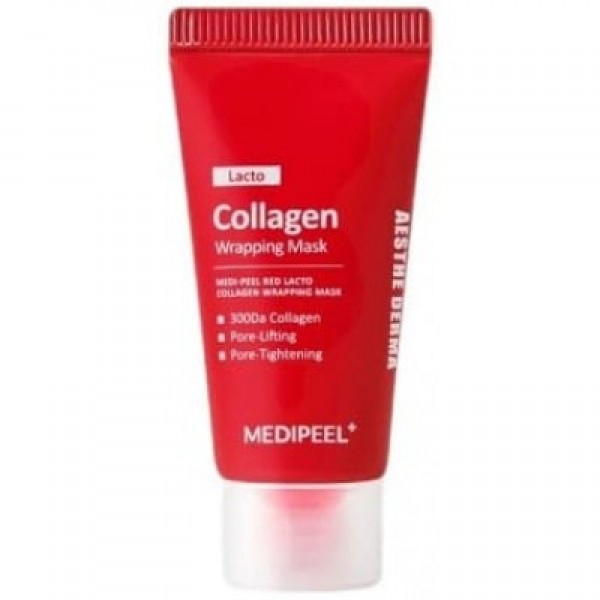 Маска-плёнка для лица с коллагеном Medi-Peel Red Lacto Collagen Wrapping Mask 15 мл Маска-плёнка для лица с коллагеном Medi-Peel Red Lacto Collagen Wrapping Mask 15 мл
