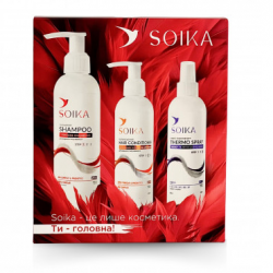 Подарочный набор для волос Soika "Глубокая очистка и защита"