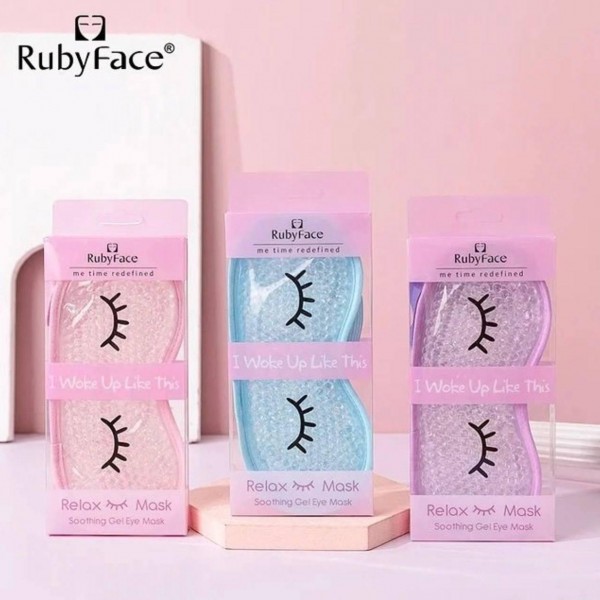 Mască răcoritoare pentru ochi cu margele de silicon Ruby Face Relax Mask Mască răcoritoare pentru ochi cu margele de silicon Ruby Face Relax Mask