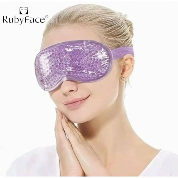 Mască răcoritoare pentru ochi cu margele de silicon Ruby Face Relax Mask Mască răcoritoare pentru ochi cu margele de silicon Ruby Face Relax Mask