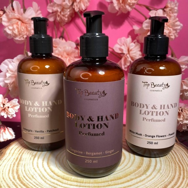 Loțiune parfumată pentru mâini și corp Top Beauty Body s Hand Lotion parfumată 250 ml Loțiune parfumată pentru mâini și corp Top Beauty Body s Hand Lotion parfumată 250 ml