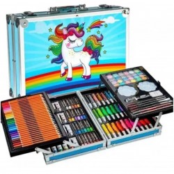 Набор для рисования в голубом сундуке "Единорог" МК Cosmetics