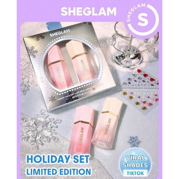 Set cadou Sheglam Festive Glow Love Cake & Vanilla Frost Set cadou Sheglam Festive Glow Love Cake & Vanilla Frost