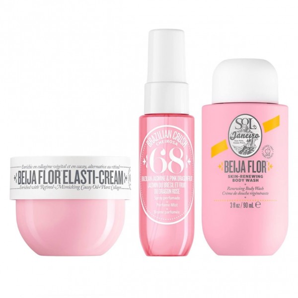 Set de produse cosmetice pentru îngrijirea corpului Sol de Janeiro Beija Flor Jet Set Set de produse cosmetice pentru îngrijirea corpului Sol de Janeiro Beija Flor Jet Set