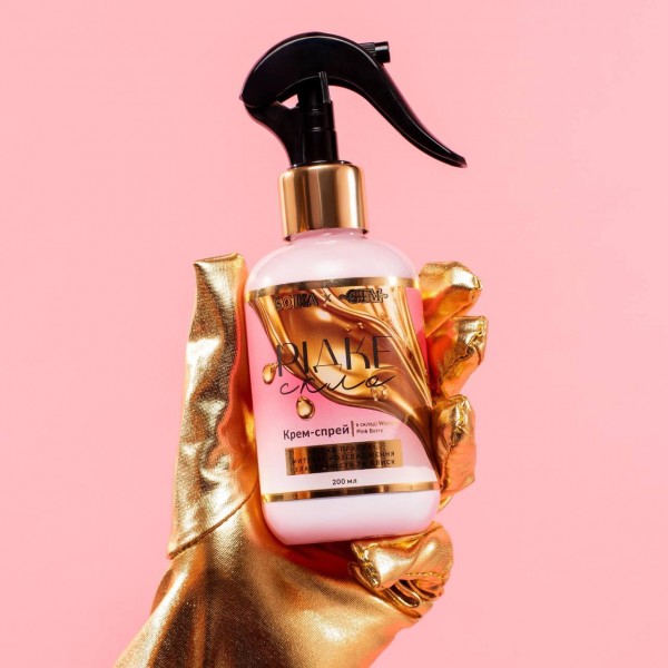 Spray cremă de păr "Lichid Iron" Netezire instantanee, elasticitate și strălucire Soika & GTM 200 ml Spray cremă de păr "Lichid Iron" Netezire instantanee, elasticitate și strălucire Soika & GTM 200 ml