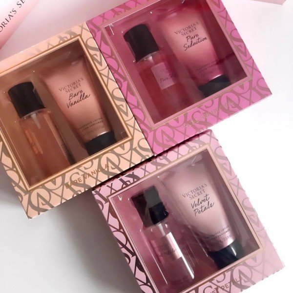 Подарочный набор Victoria's Secret (спрей - мист, лосьон для тела) Подарочный набор Victoria's Secret (спрей - мист, лосьон для тела)