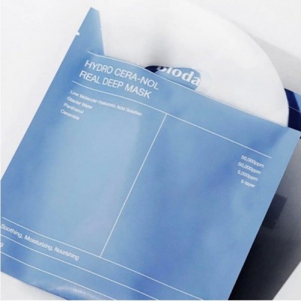 Восстанавливающая гидрогелевая маска для лица Biodance Hydro Cera-Nol Real Deep Sheet Mask 34 г Восстанавливающая гидрогелевая маска для лица Biodance Hydro Cera-Nol Real Deep Sheet Mask 34 г