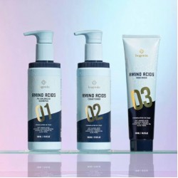 Set de păr Bogenia 3 în 1 (șampon, balsam, mască)