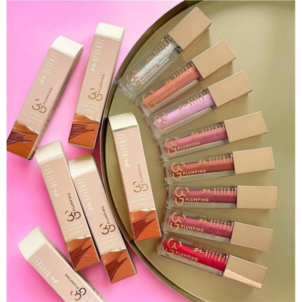 Блеск для губ NEVERTI 3D Plumping Lipgloss 4 мл Блеск для губ NEVERTI 3D Plumping Lipgloss 4 мл