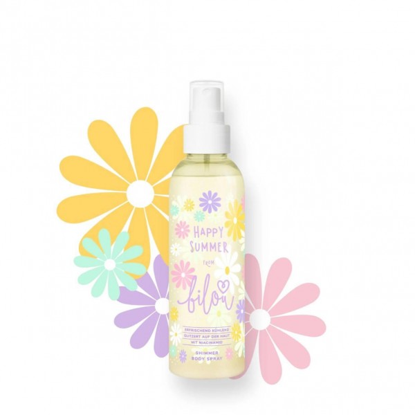Spray de corp Bilou Happy Summer Shimmer 150ml Spray de corp Bilou Happy Summer Shimmer 150ml