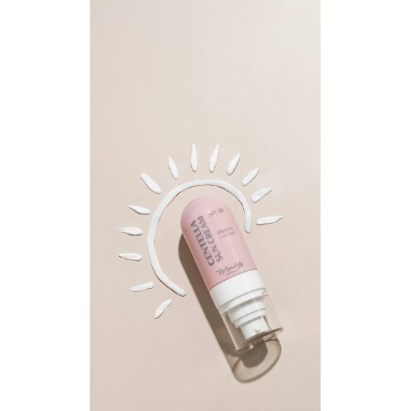 Cолнцезащитный крем для лица с центелой Top Beauty Centella Sun Cream SPF50 50 мл Cолнцезащитный крем для лица с центелой Top Beauty Centella Sun Cream SPF50 50 мл