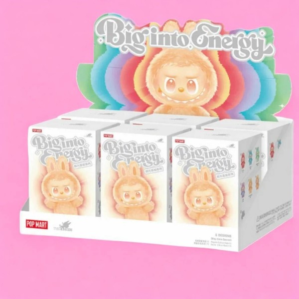 Игрушка-брелок Labubu Pop Mart Лабубу Big into Energy (цвет рандомный) Игрушка-брелок Labubu Pop Mart Лабубу Big into Energy (цвет рандомный)