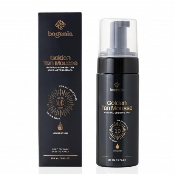 Spumă autobronzantă pentru corp Bogenia Golden Tan Mousse 150 ml Spumă autobronzantă pentru corp Bogenia Golden Tan Mousse 150 ml