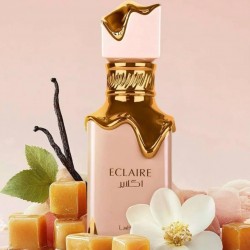 Lattafa Eclaire este un parfum arab pentru femei, disponibil în sticluțe de 10 ml.