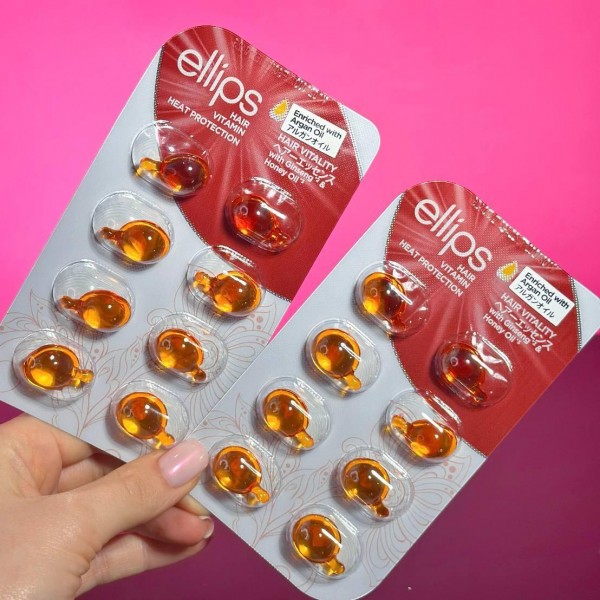 Vitamine pentru păr Ellips Hair Vitamin Treatment Sănătatea părului cu ginseng și miere (Hair Vitality)