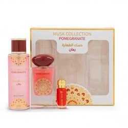 Парфюмированный набор унисекс Gulf Orchid Musk Pomegranate (парфюмированная вода, спрей, масло)