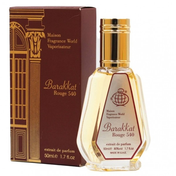 Парфюмированная вода женская Fragrance World Barakkat Rouge Extrait 50 мл