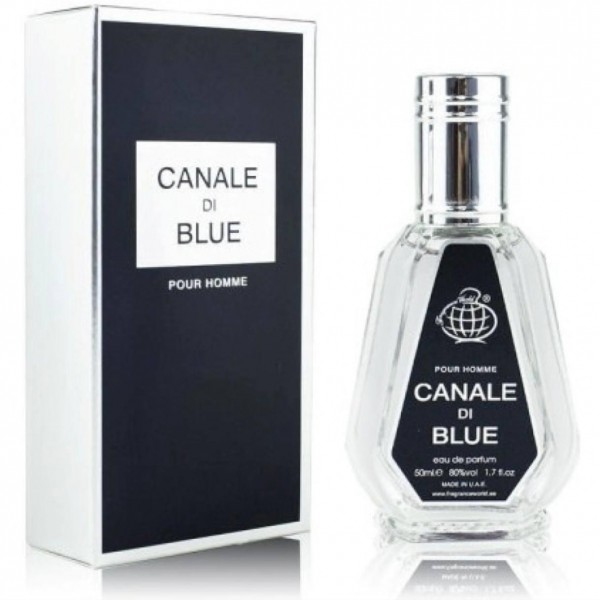 Парфюмированная вода мужская Fragrance World Canale di Blue 50 мл