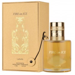 Парфюмированная вода унисекс Lattafa Fire on Ice 110 мл