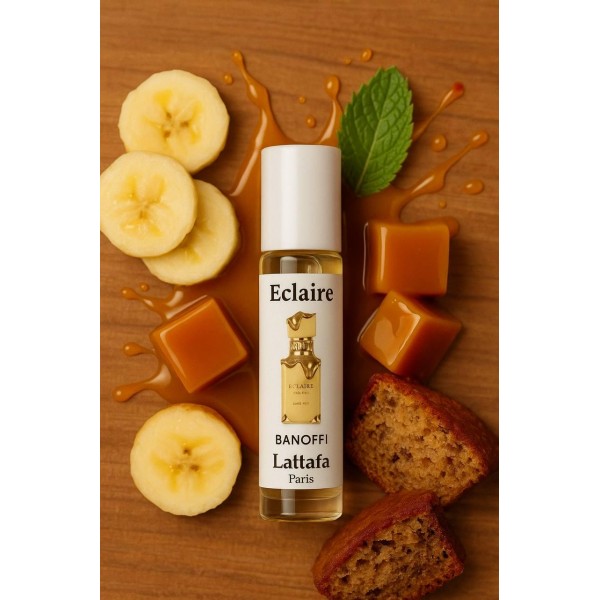 Масляные духи унисекс Lattafa Eclaire Banoffi 10 мл