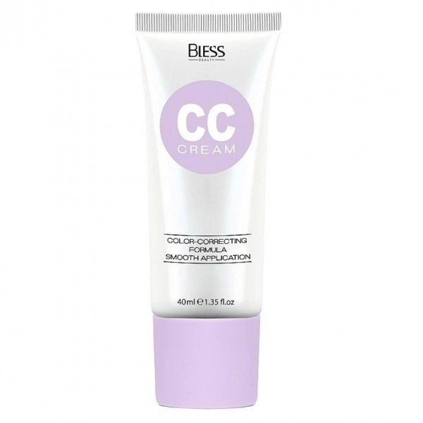 Cremă CC Bless Beauty Cremă CC Formulă corectoare de culoare Aplicare fină 40 ml