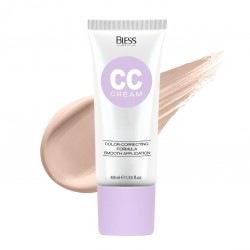 Cremă CC Bless Beauty Cremă CC Formulă corectoare de culoare Aplicare fină 40 ml 01 Fair