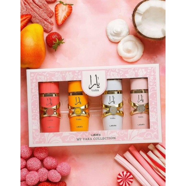 Подарочный набор женских парфюмов Lattafa My Yara Collection (4 по 25 мл)