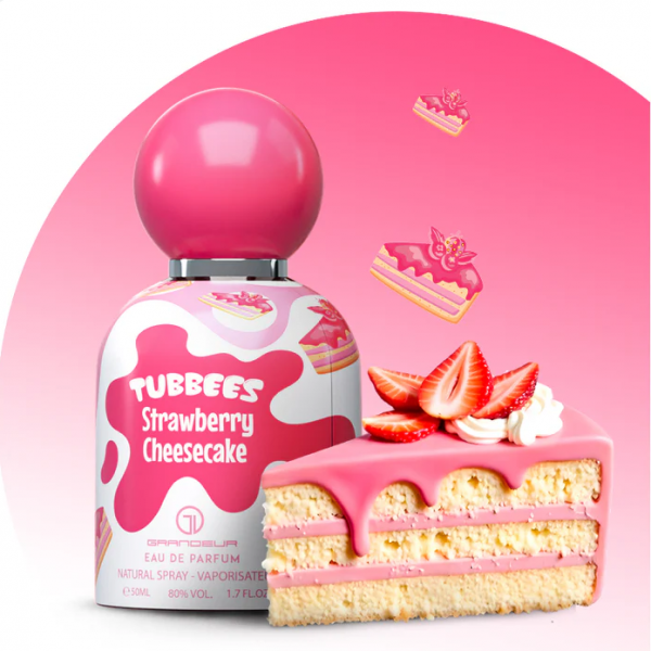 Парфюмированная вода унисекс Tubbees Strawberry Cheesecake 50 мл