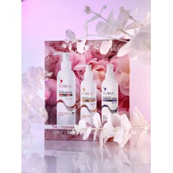 Подарочный набор для волос Soika "Глубокая очистка и защита" Цветочный
