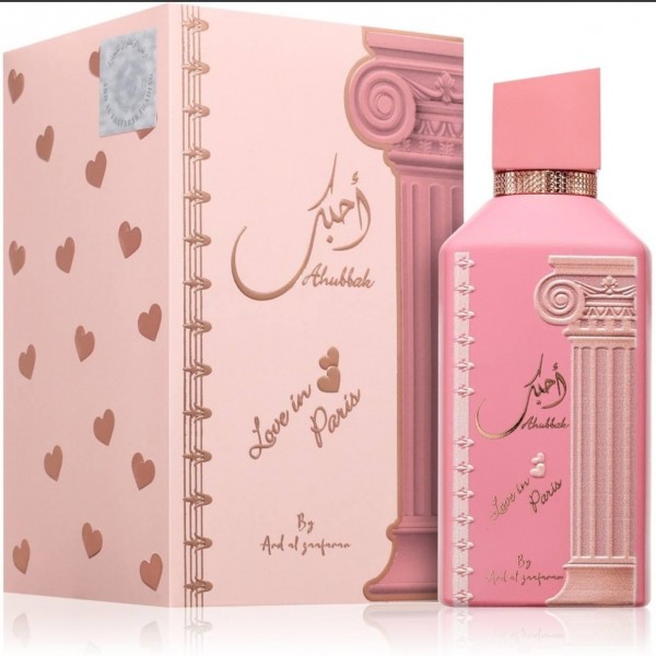 Парфюмированная вода женская Ard Al Zaafaran Ahubbak Love In Paris 100 мл