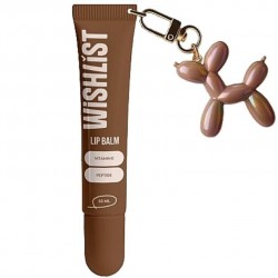 Бальзам-блеск для губ WiSHLiST LIP GLOSS BALM 10 г + игрушка-брелок Espresso Noir