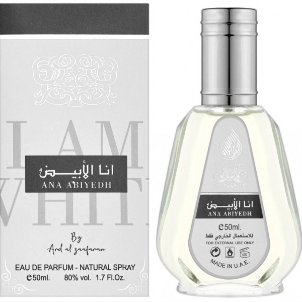 Парфюмированная вода женская Ard Al Zaafaran Ana Abiyedh 50 мл