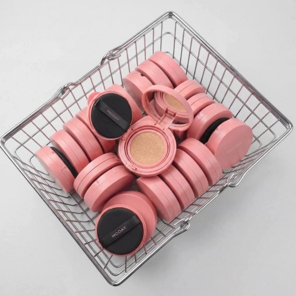 Pernă de machiaj minerală adaptivă pernă de piele Moday Mineral Blur cu efect de focalizare moale 15 g