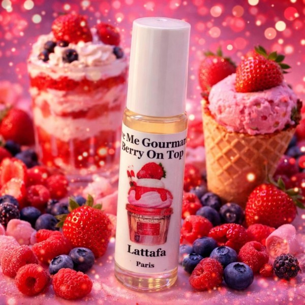 Масляные духи женские Lattafa Give Me Gourmand Berry on Top 10 мл