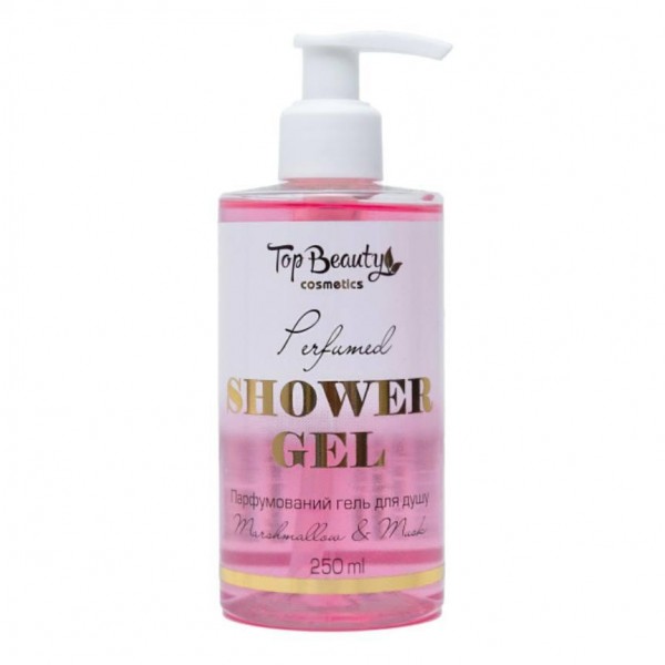 Гель для душа парфюмированный Top Beauty Shower Gel Rerfumed Marshmallow & Musk 250 мл