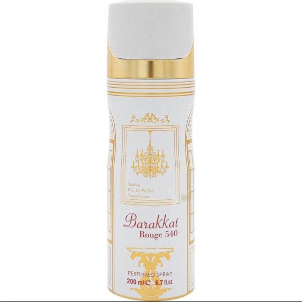 Парфюмированный дезодорант женский Fragrance World Barakkath Rouge 540 200 мл