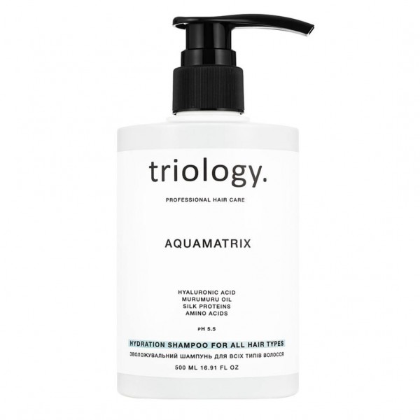 Șampon hidratant Triology Aquamatrix pentru toate tipurile de păr 500 ml