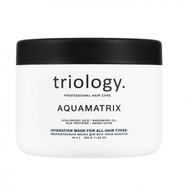 Mască hidratantă Triology Aquamatrix pentru toate tipurile de păr, 330 g