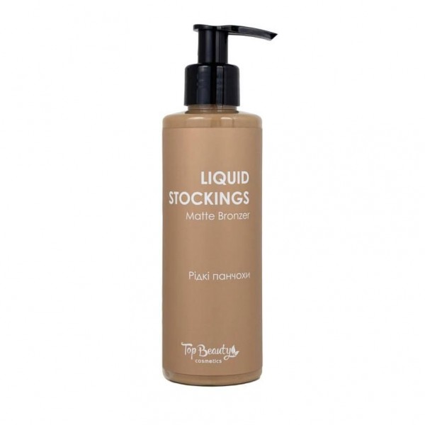 Крем-тон "Жидкие чулки" Top Beauty Matte Bronzer 200 мл