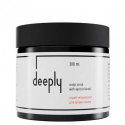 Скраб-микропилинг для кожи головы Deeply Scalp Scrub With Apricot Kernel 300 мл