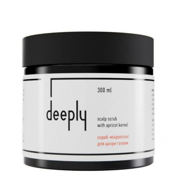 Скраб-микропилинг для кожи головы Deeply Scalp Scrub With Apricot Kernel 300 мл
