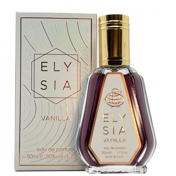 Парфюмированная вода женская Fragrance World Elysia Vanilla 50 мл