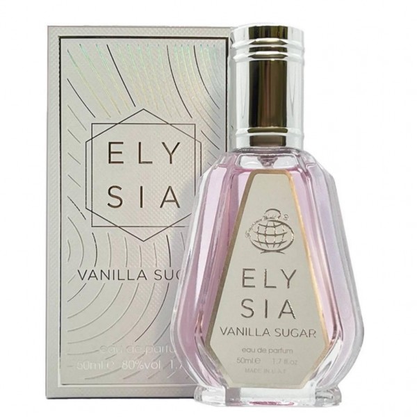 Парфюмированная вода женская Fragrance World Elysia Vanilla Sugar 50 мл