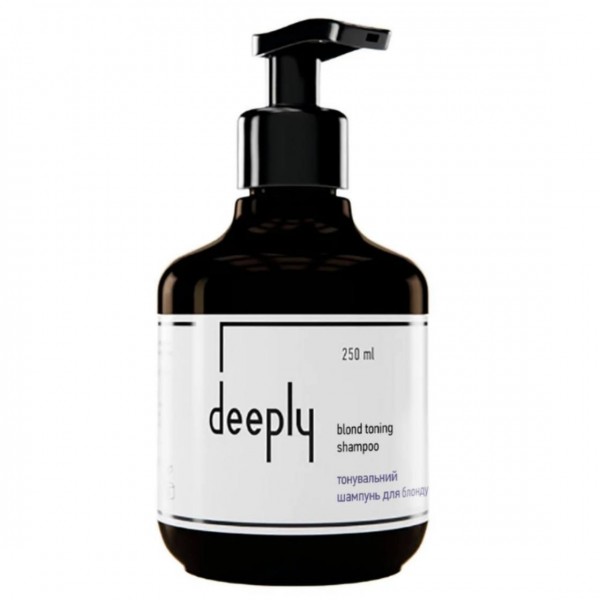 Тонирующий шампунь для блонда Deeply Blond Toning Shampoo 250 мл