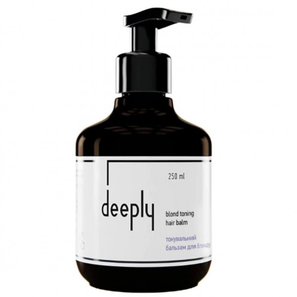 Тонирующий бальзам для блонда Deeply Blond Toning Hair Balm 250 мл