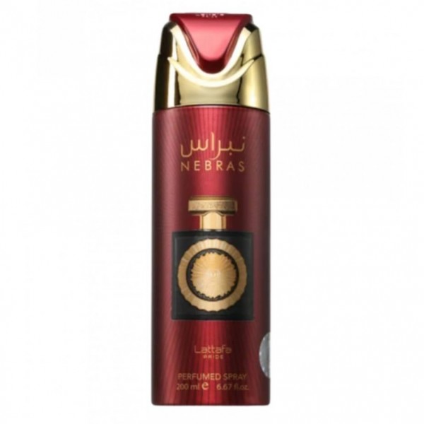 Deodorant parfumat Lattafa Pride Nebras pentru femei, 200 ml