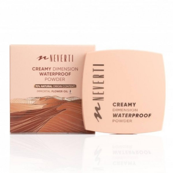 Pudră cremoasă rezistentă la apă NEVERTI 10g (NP202)