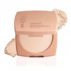 Pudră cremoasă rezistentă la apă NEVERTI 10g NP202.001 Nr. 01 Bej porțelan