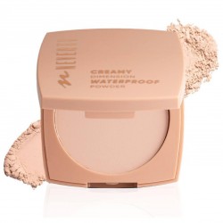 Пудра водостойкая для лица NEVERTI Creamy Waterproof Powder 10 г NP202.002 № 02 Fair pink